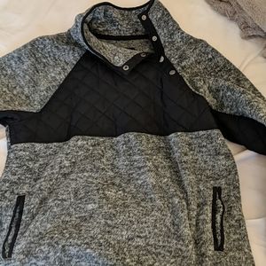 Abercrombie & Fitch anorak pull over asymmetrical